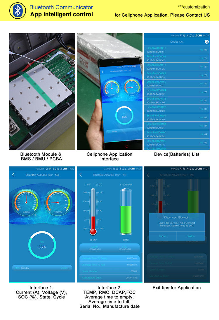 control lipo cycle lifepo4 battery MERITSUN Brand company