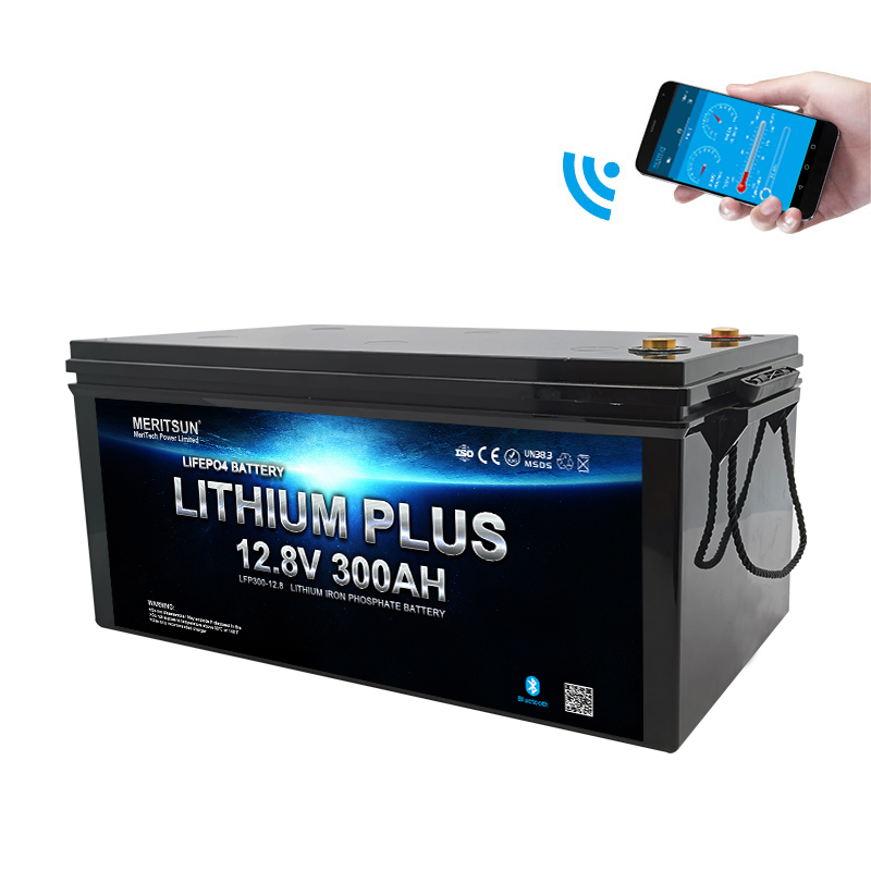 Deep Cycle Battery Solar 12V 300Ah Lifepo4 Batterie 12v Lithium ion Battery With Bluetooth