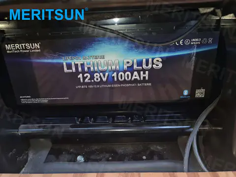 MERITSUN Smart Lifepo4 battery