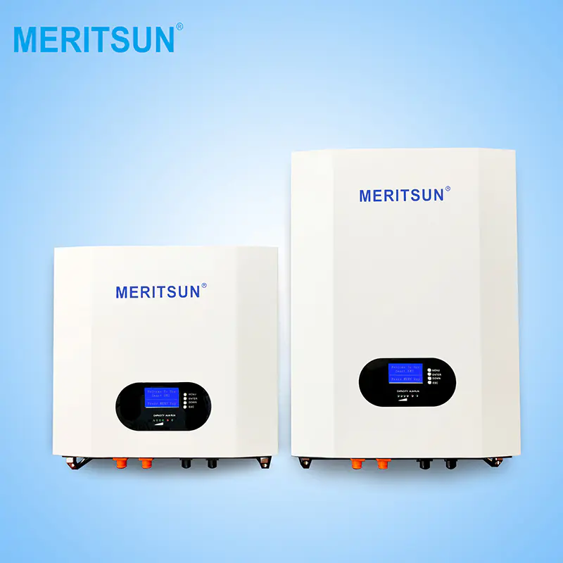 MeritSun Home Battery 5kwh 10kwh Lithium Battery 48V power energy wall battery for Energy Storage Solar System