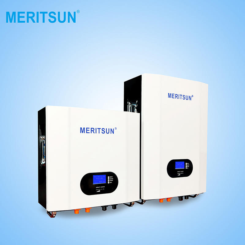 Meritsun Lifepo4 Battery 5kw Solar Power For Home Light System powerwall