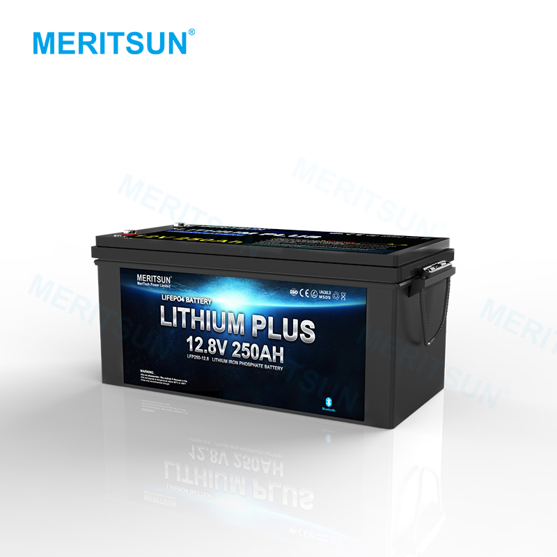 Meritsun Lifepo4 Battery 12.8v 400ah Lithium Ion Battery With Bluethhth