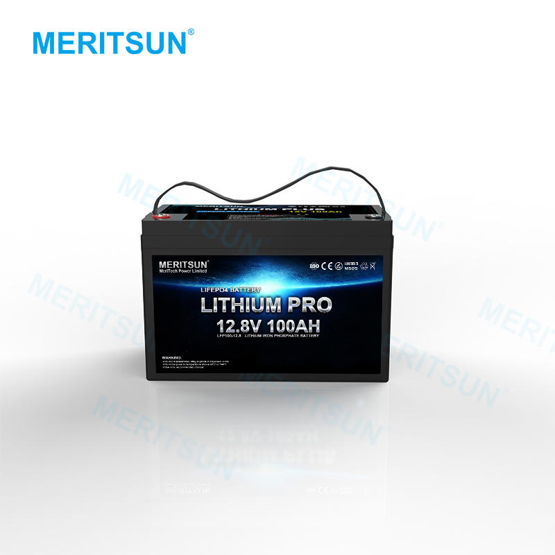 With LCD APP Bluetooth Control 12V 100Ah Deep Cycle LiFePO4 Lithium ion Polymer Battery Pack