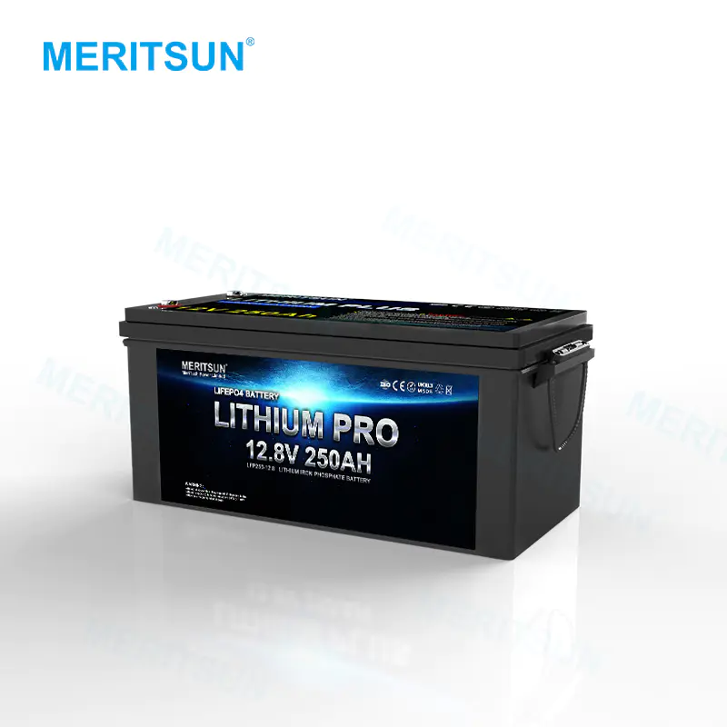 MERITSUN 12V 250ah LiFePO4 Storage Batteries for Solar system
