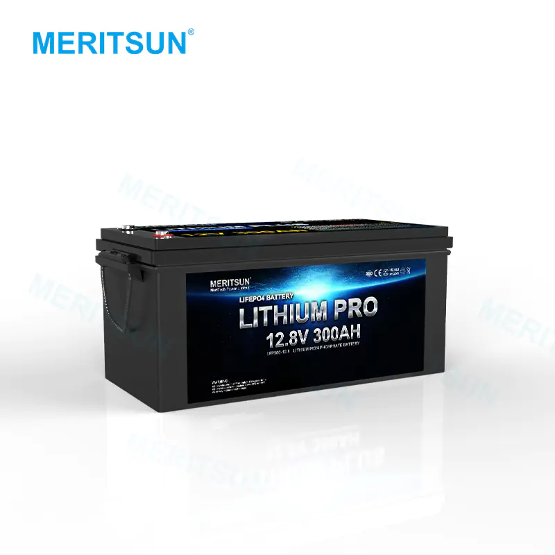 MeritSun Customized Rechargeable Lithium Lifepo4 Liion 12v 200h Battery Lifepo4 Prismatic Cell