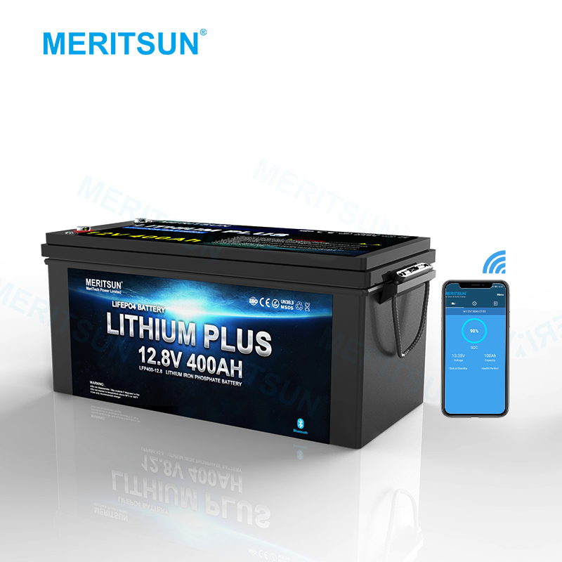 Meritsun Lifepo4 Battery 12.8v 400ah Lithium Ion Battery With