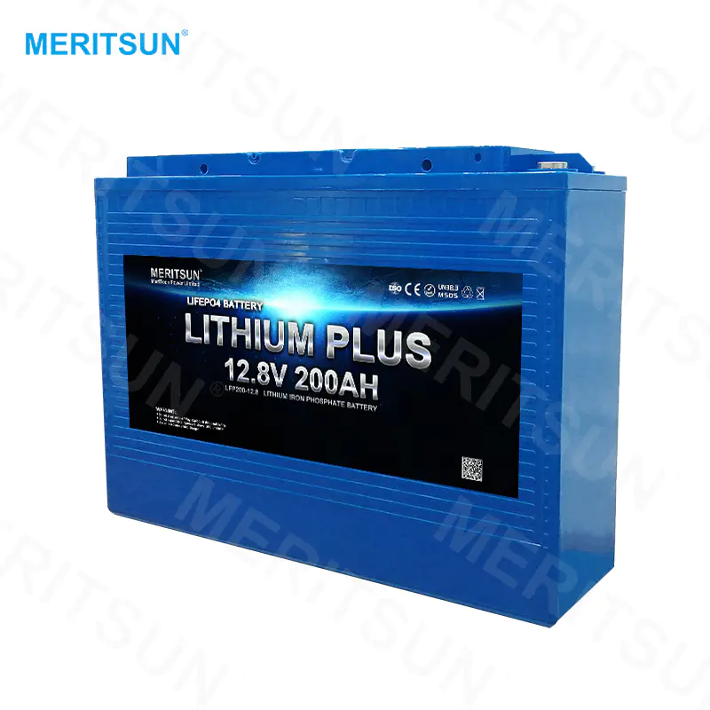 Ultra thin lithium battery pack 12v 200ah deep cycle battery for vehicle/off road/solar energy system