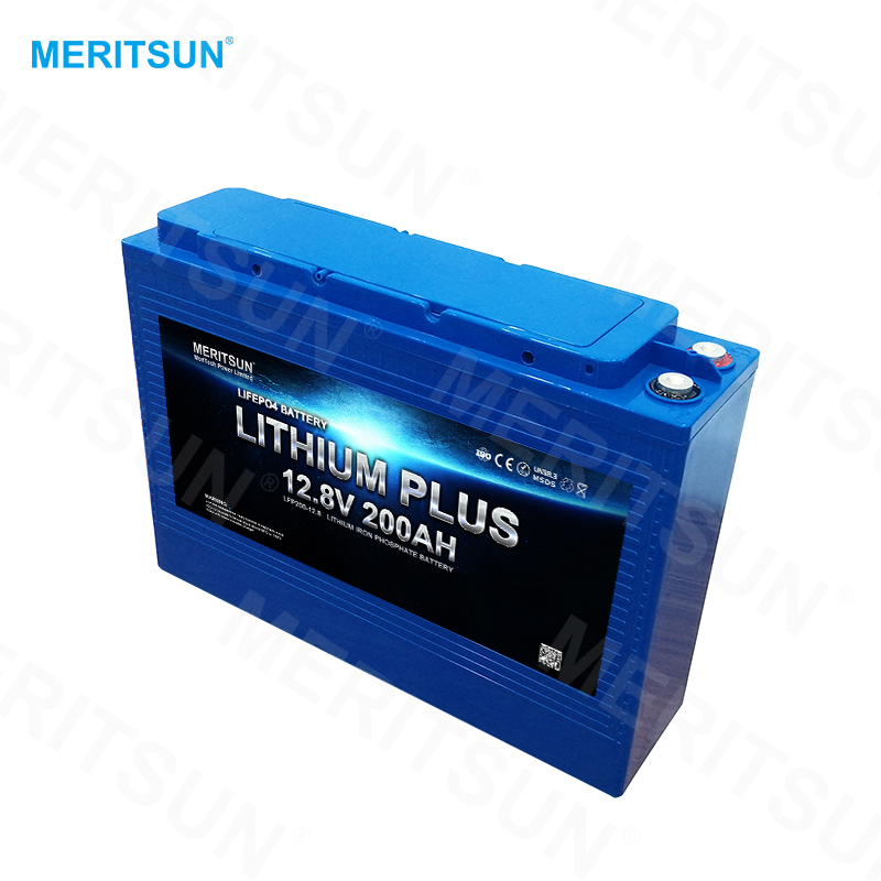 Ultra Thin Lithium Battery Pack 12v 200ah Deep Cycle Battery For  Vehicle/off
