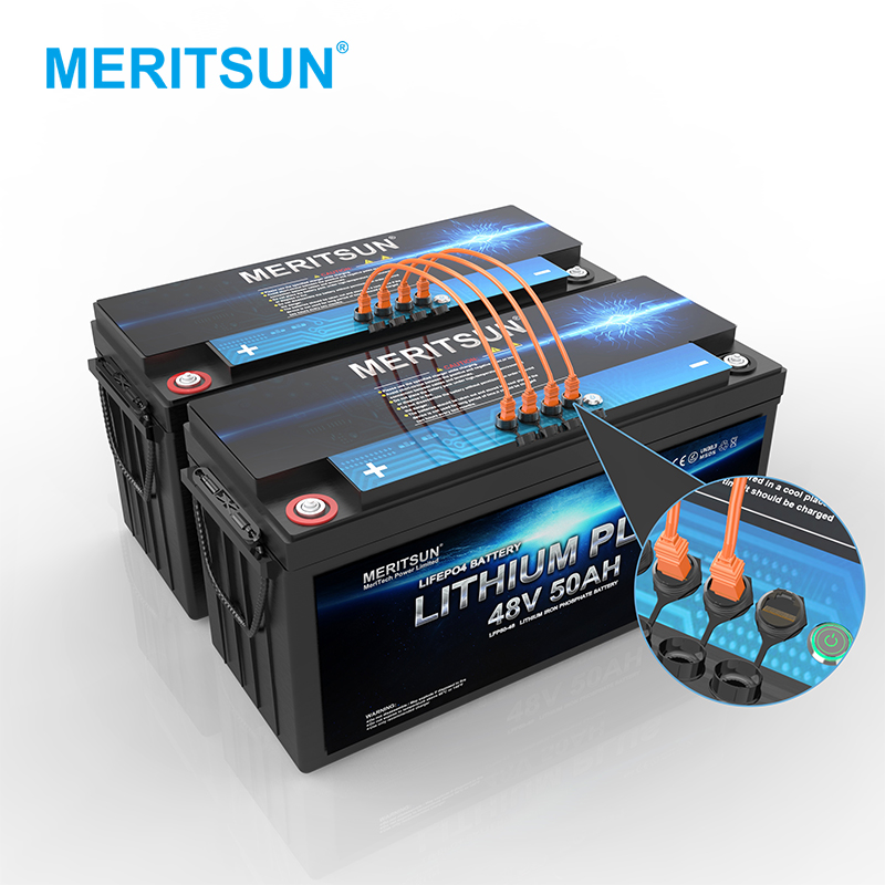 Support Parallel Connection 48v 50ah Smart Lithium Iron Phosphate Battery