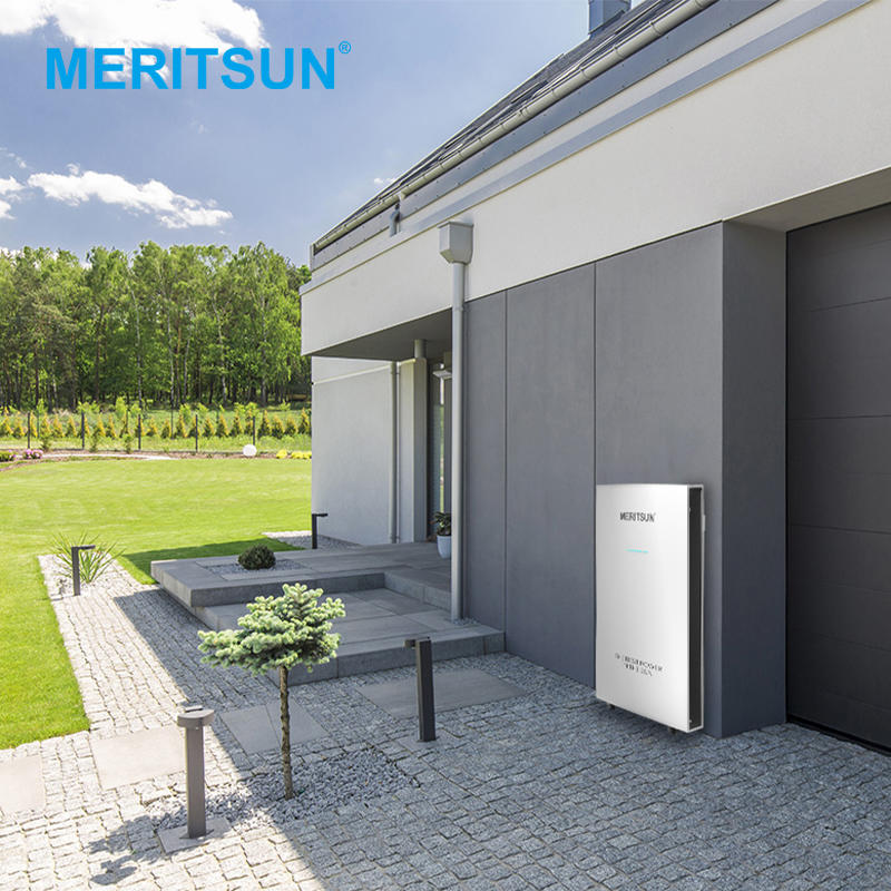 New Style Meritsun power storage battery 5kwh 10kwh 20kwh 30kwh Hybrid off grid solar power system solar power station