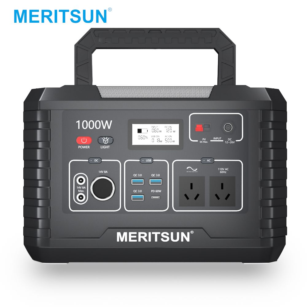 MeritSun Outdoor portable energy storage 110v 220v high-power