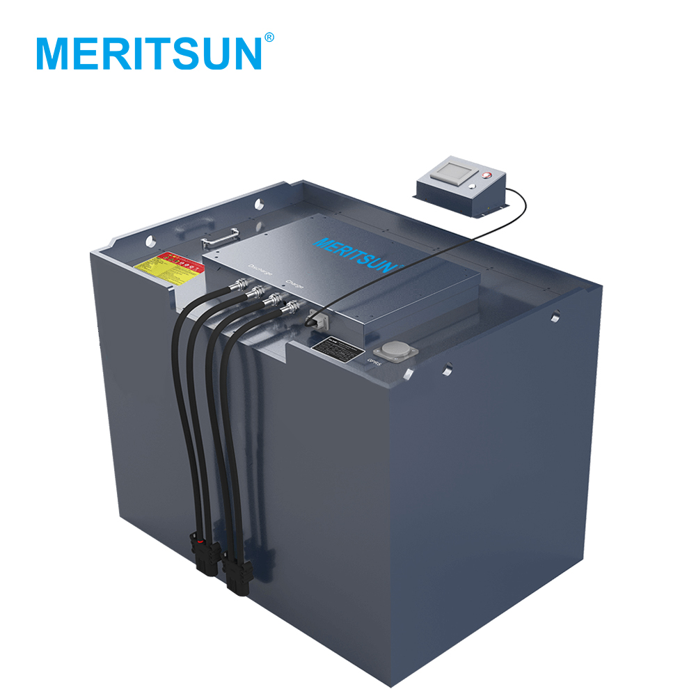 MeritSun Lithium ion forklift battery 48V 96V 500ah 400ah 300ah industrial forklift lithium battery