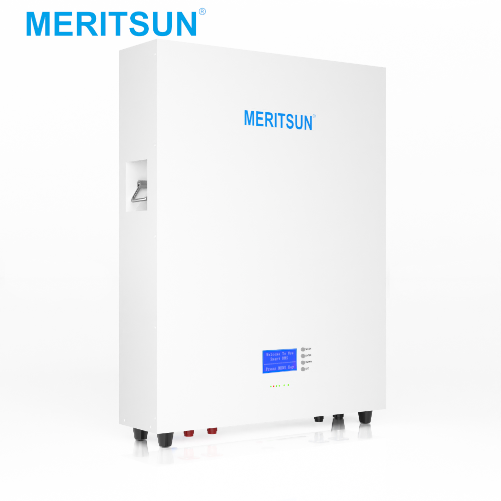 MeritSun Power Storage Battery 48V 200AH Solar Lithium Battery Pack
