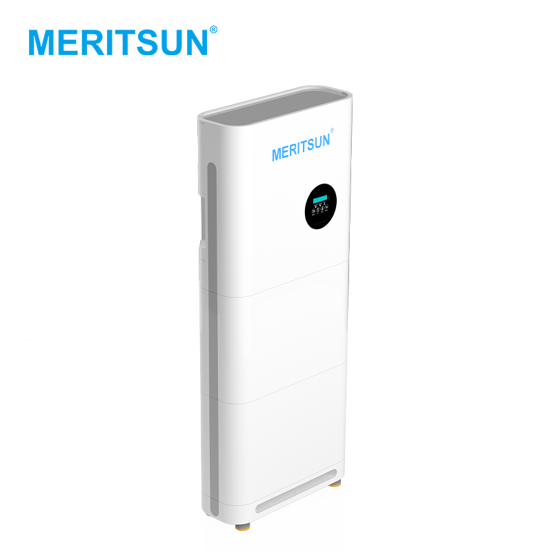 MeritSun Patented Design Solar energy system All in one Energy Storage System Lithium battery with Split Phase Inverter