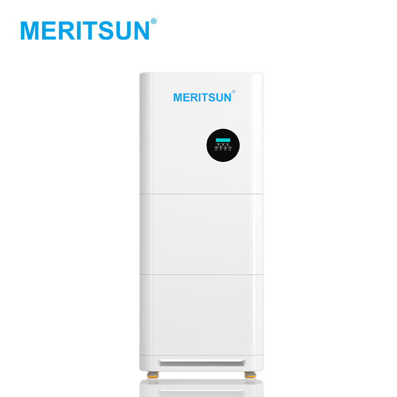 MeritSun Patented Design All-in-One Power Energy System 6KW-5KWH, 8KW-10KWH,8KW-20KWH,12KW-30KWH With Split Phase Inverter