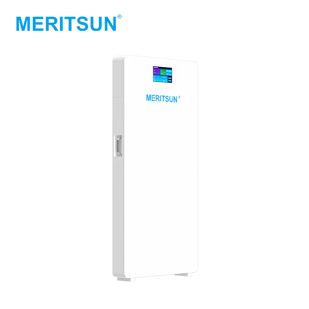 MeritSun new model Touch Screen LCD 10Kwh 48V 200Ah LiFePO4 Premium Slim Lithium ion Battery Home Energy Storage System