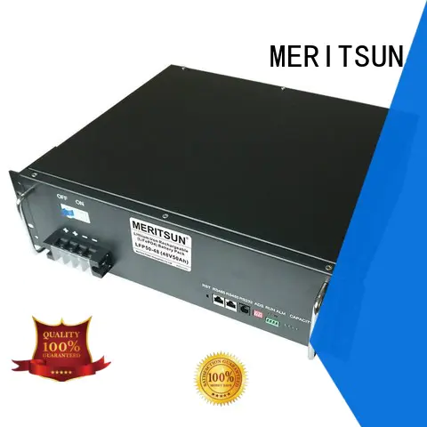 MERITSUN telecom storage battery systems customized for residential