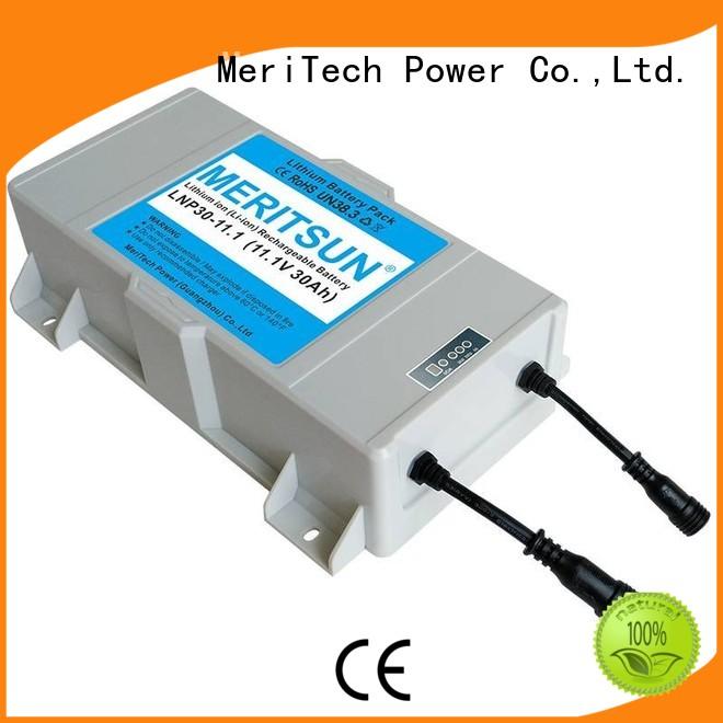 MERITSUN low-carbon lithium battery for solar lights wholesale for roadway