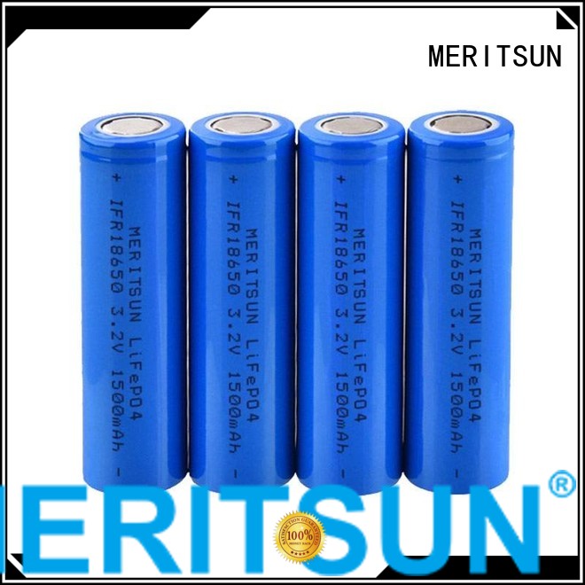 Hot cell lithium ion battery cells 2400mah MERITSUN Brand