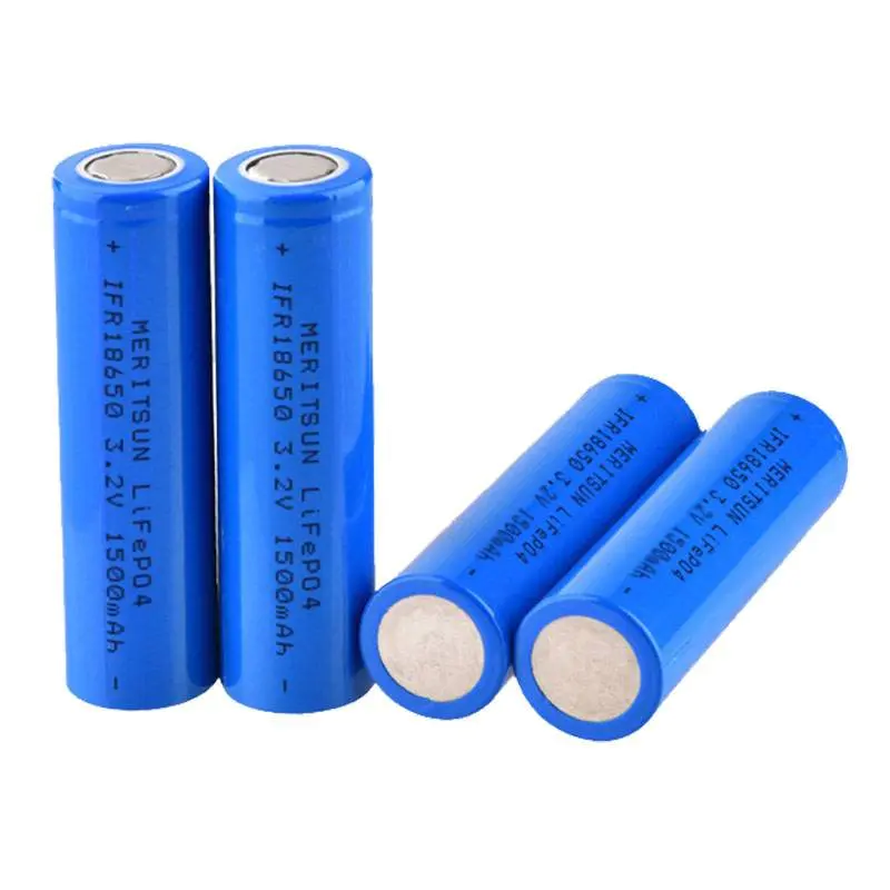 IFR 18650 3.2V 1500mAh Lithium Li-ion Li ion LiFePO4 Rechargeable Lithium ion Battery Cell