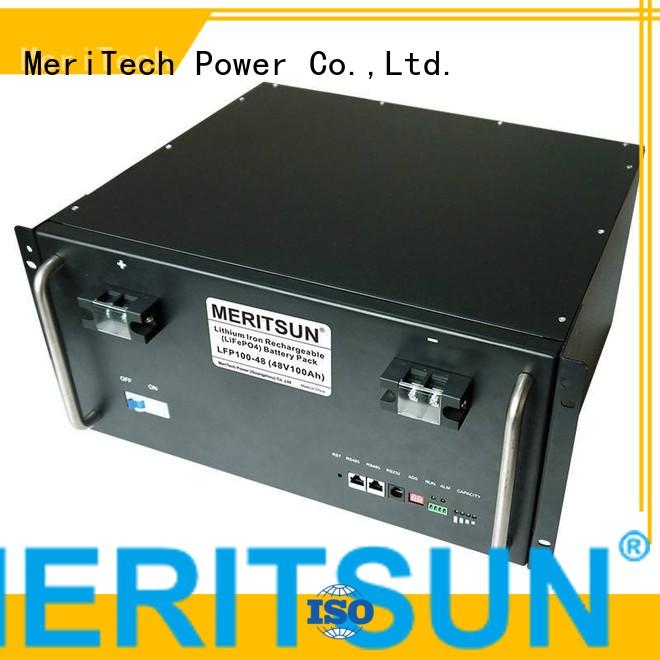lithium ess battery energy storage system phosphate MERITSUN Brand company