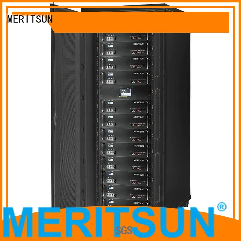 Quality MERITSUN Brand solar energy storage system 100ah lithium