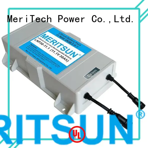 Wholesale lithium solar street light lithium battery MERITSUN Brand