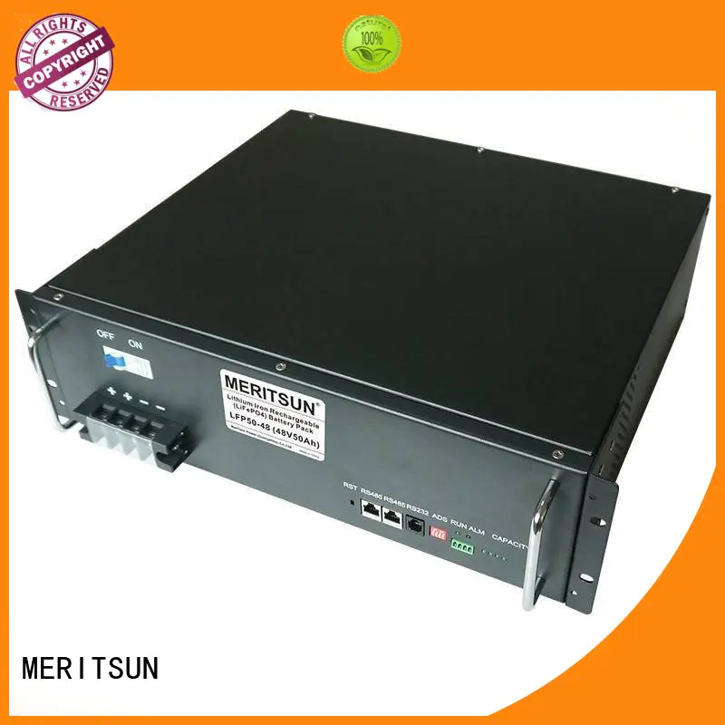 MERITSUN telecom energy storage devices for commercial