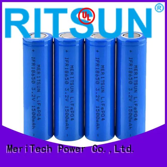 battery rechargeable li ion battery cell MERITSUN Brand