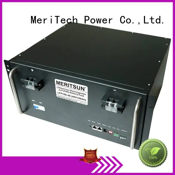 MERITSUN storage battery customized for commercial