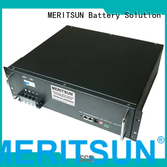 solar energy storage system battery lithium MERITSUN Brand company
