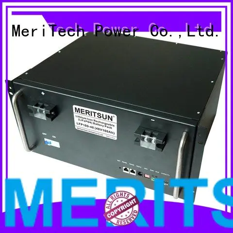 MERITSUN battery energy storage system iron energy 100ah telecom