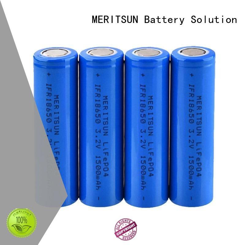 MERITSUN high drain 18650 high drain battery manufacturer for flashlight
