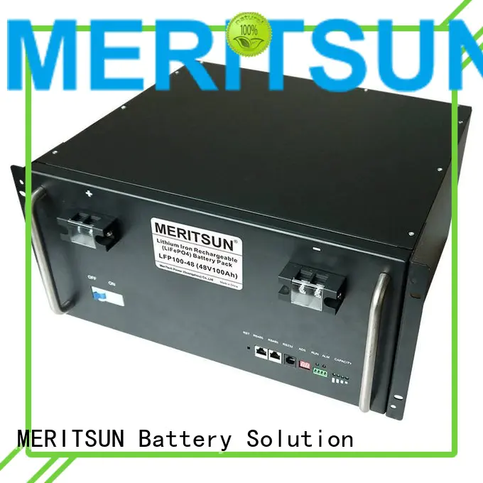 50ah phosphate storage battery energy storage system energy MERITSUN