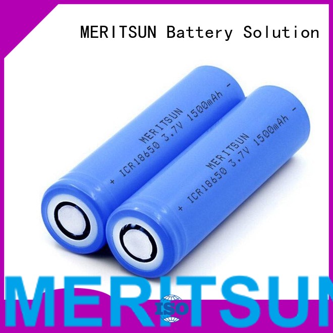 lipo 37v battery MERITSUN Brand lithium ion battery cells manufacture