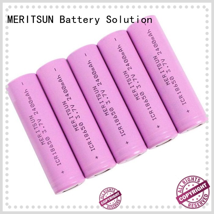 MERITSUN 18650 lithium ion cells manufacturer for solar