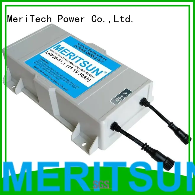 life ion solar solar street light lithium battery MERITSUN Brand company