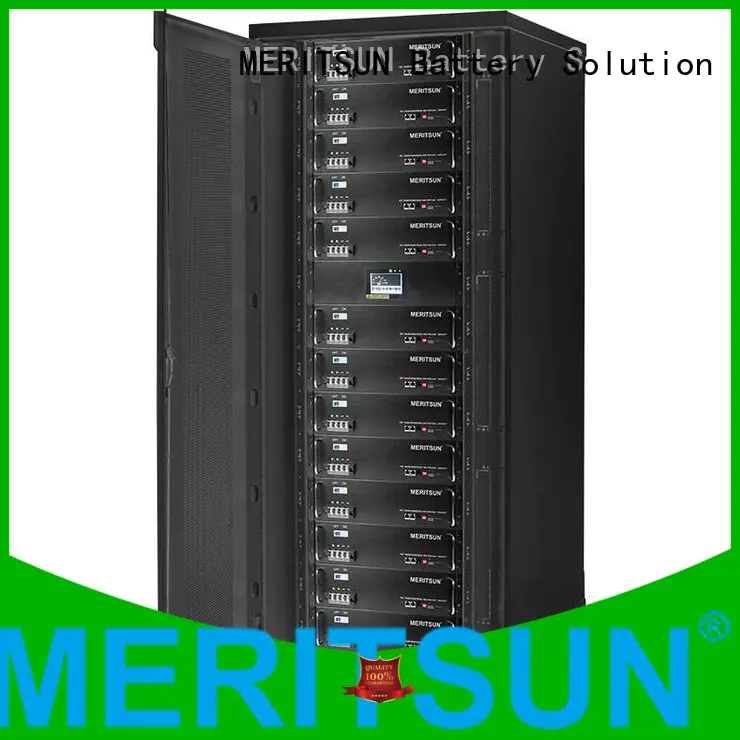 telecom Custom lithium iron battery energy storage system MERITSUN battery