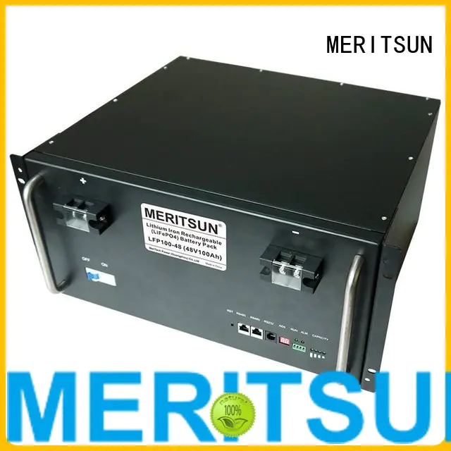 solar phosphate 50ah solar energy storage system MERITSUN manufacture
