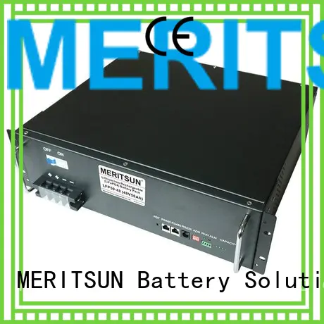 Custom telecom battery energy storage system solar MERITSUN