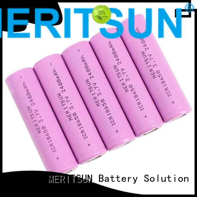 MERITSUN Brand rechargeable cell ion lithium ion battery cells 37v