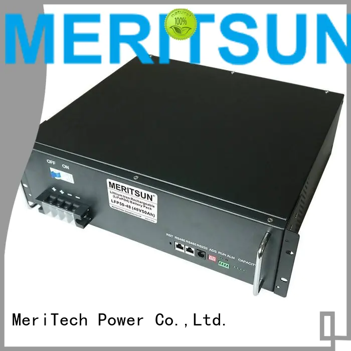 solar energy storage system lithium lifepo4 ess MERITSUN Brand battery energy storage system