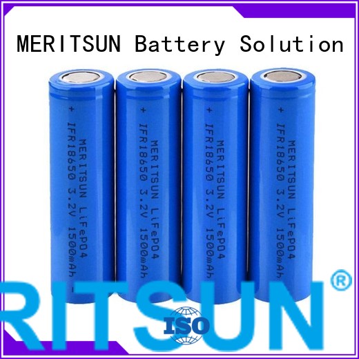 lithium ion battery cells 1500mah MERITSUN Brand li ion battery cell