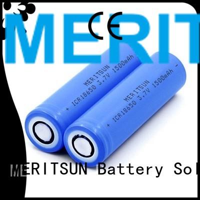 icr ion rechargeable OEM li ion battery cell MERITSUN