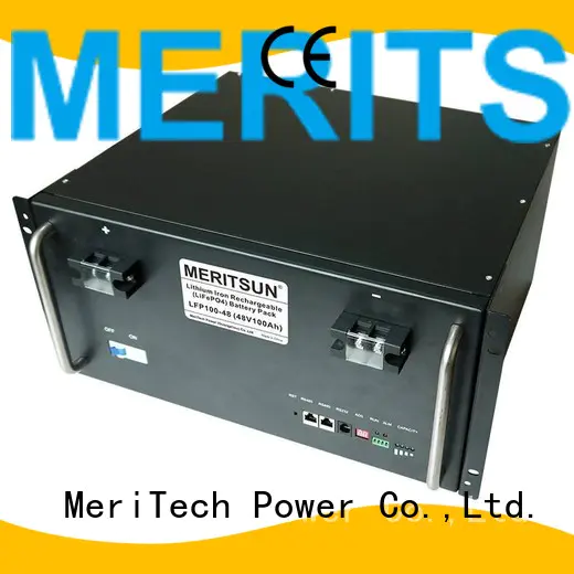 Quality MERITSUN Brand system phosphate battery energy storage system