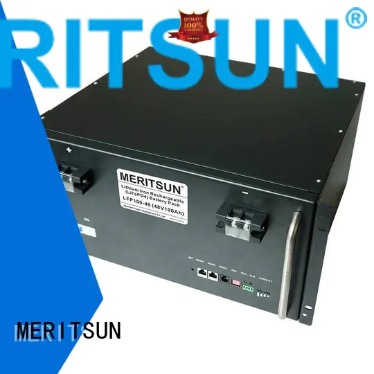 MERITSUN Brand phosphate ess iron solar energy storage system 50ah