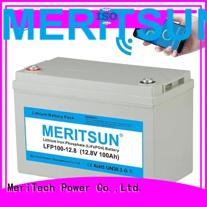 Quality MERITSUN Brand 2000 lifepo4 battery
