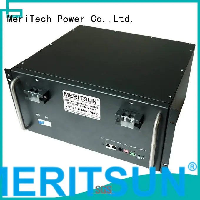 MERITSUN Brand iron 48v battery energy storage system manufacture