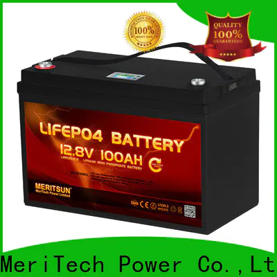 MERITSUN lifepo4 battery 12v customized for house
