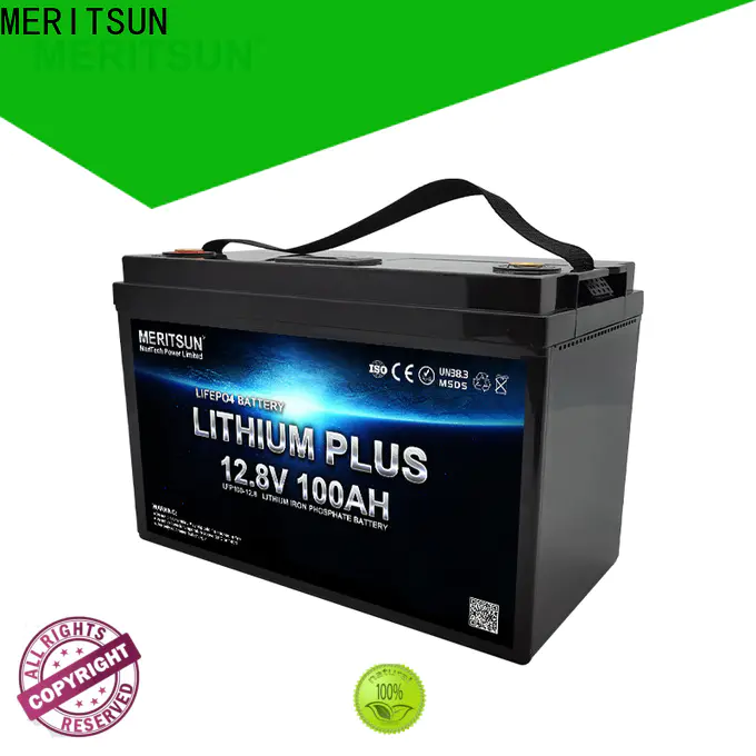 MERITSUN high-quality lithium ion polymer battery supplier for building